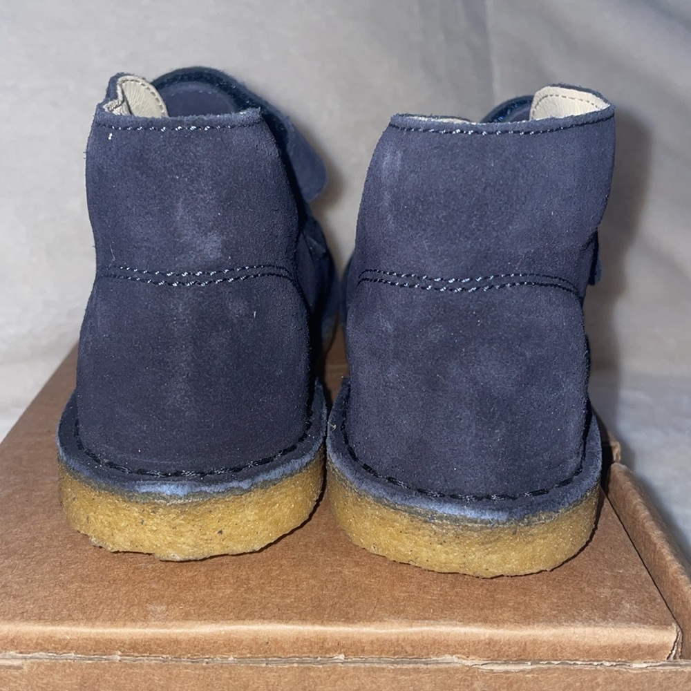 NWT NATURINO CHOCO Suede Desert Boots in Blue - Picture 11 of 15